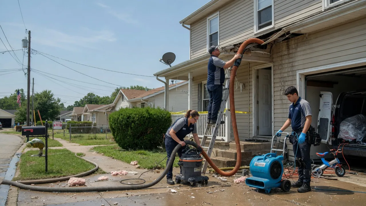 Water Damage Restoration in Delaware near me
